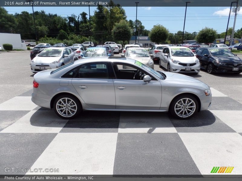 Florett Silver Metallic / Black 2016 Audi A4 2.0T Premium