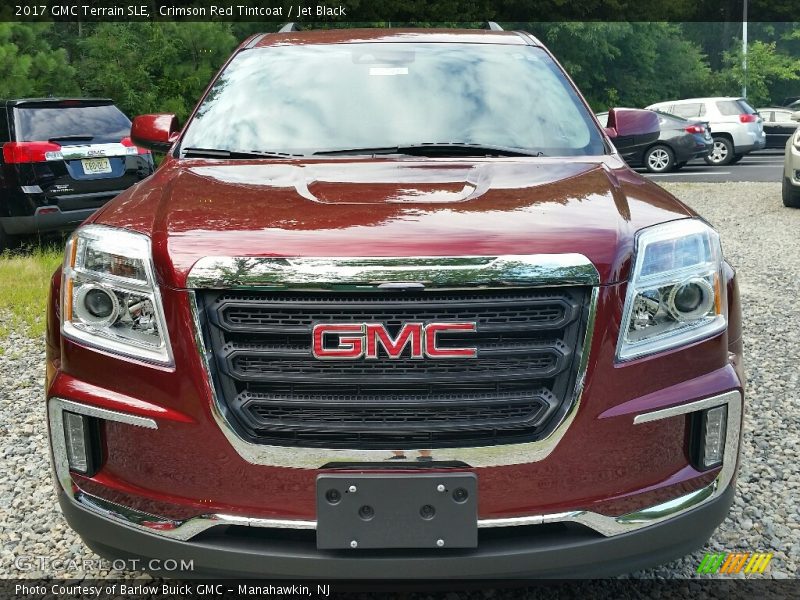 Crimson Red Tintcoat / Jet Black 2017 GMC Terrain SLE