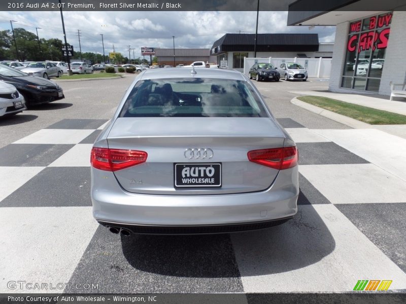 Florett Silver Metallic / Black 2016 Audi A4 2.0T Premium