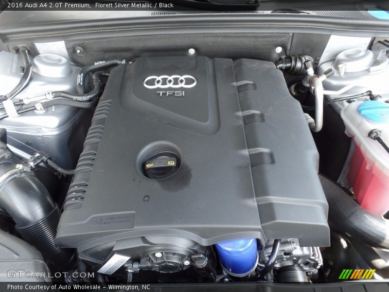Florett Silver Metallic / Black 2016 Audi A4 2.0T Premium