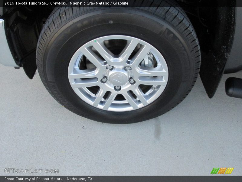Magnetic Gray Metallic / Graphite 2016 Toyota Tundra SR5 CrewMax