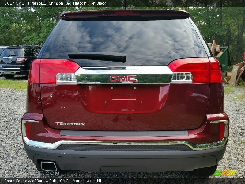 Crimson Red Tintcoat / Jet Black 2017 GMC Terrain SLE