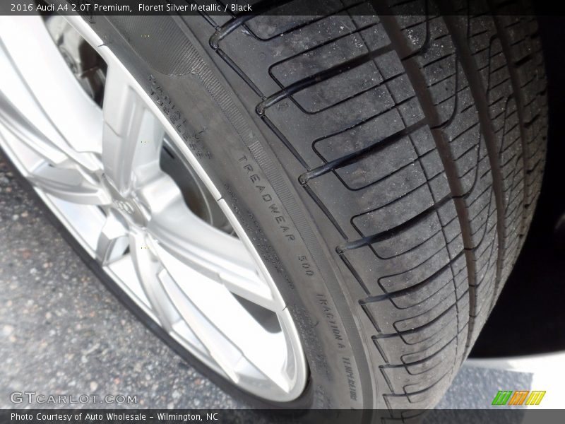 Florett Silver Metallic / Black 2016 Audi A4 2.0T Premium