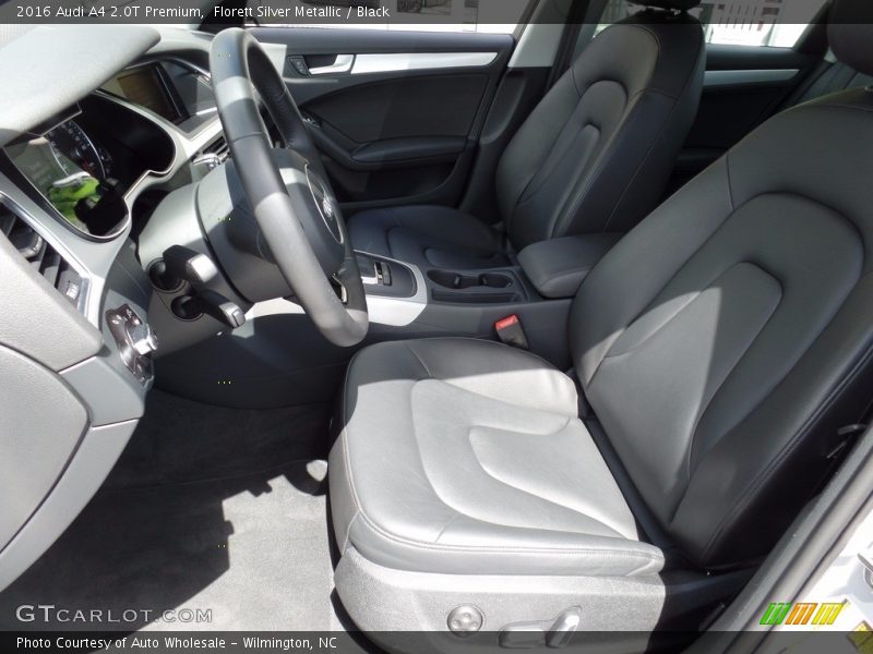Florett Silver Metallic / Black 2016 Audi A4 2.0T Premium
