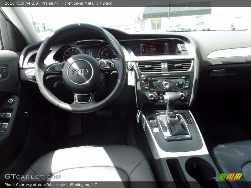 Florett Silver Metallic / Black 2016 Audi A4 2.0T Premium