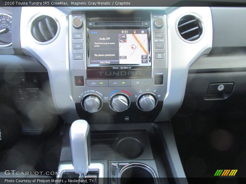 Magnetic Gray Metallic / Graphite 2016 Toyota Tundra SR5 CrewMax
