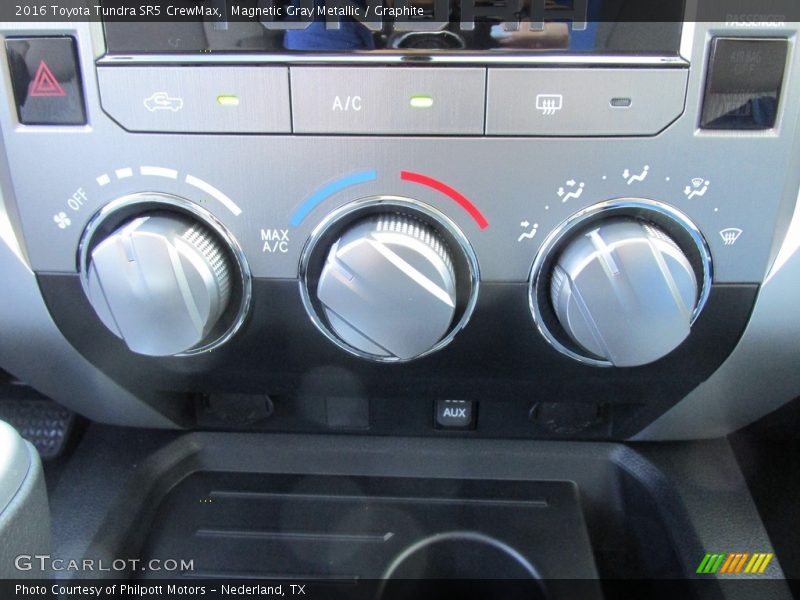 Magnetic Gray Metallic / Graphite 2016 Toyota Tundra SR5 CrewMax