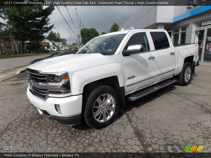 Front 3/4 View of 2017 Silverado 1500 High Country Crew Cab 4x4