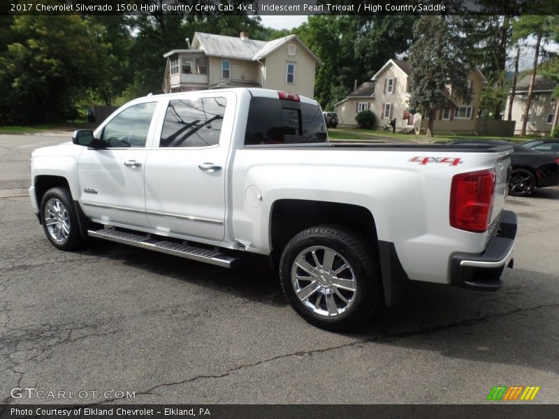 Iridescent Pearl Tricoat / High Country Saddle 2017 Chevrolet Silverado 1500 High Country Crew Cab 4x4