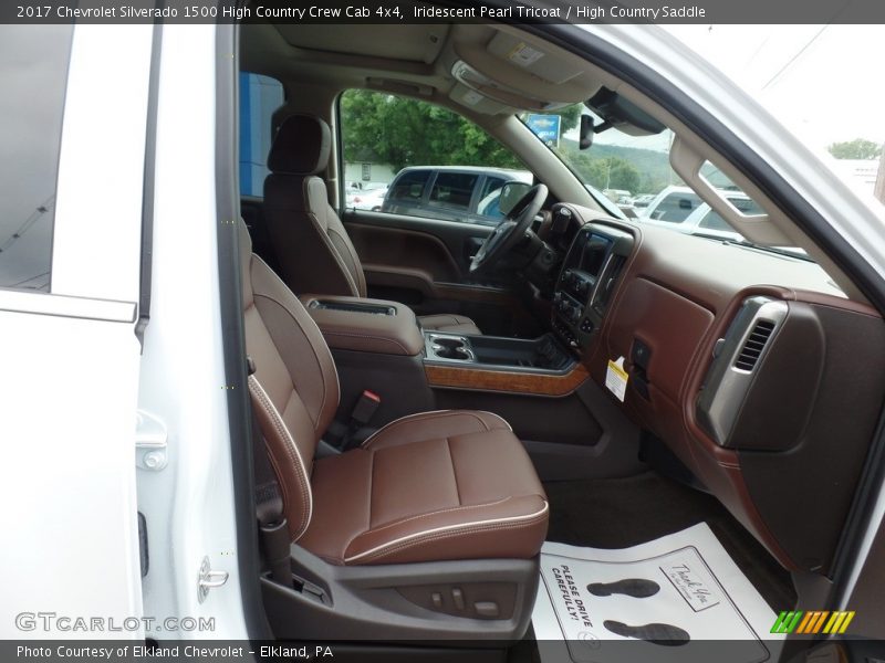 Front Seat of 2017 Silverado 1500 High Country Crew Cab 4x4