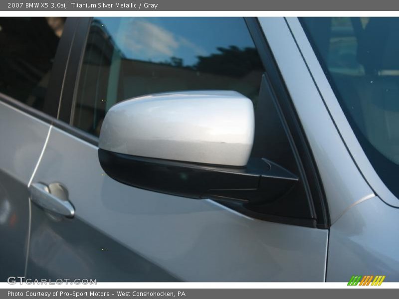 Titanium Silver Metallic / Gray 2007 BMW X5 3.0si