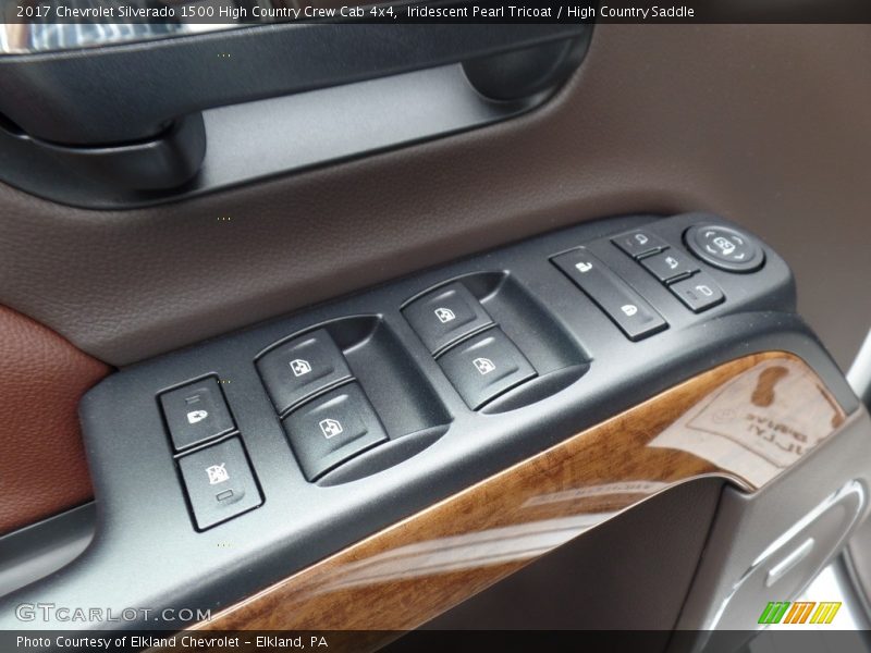 Controls of 2017 Silverado 1500 High Country Crew Cab 4x4