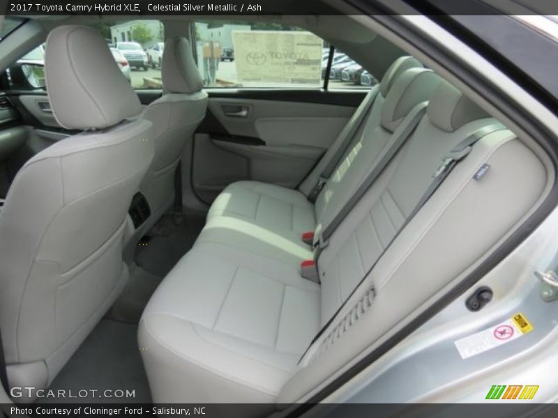 Celestial Silver Metallic / Ash 2017 Toyota Camry Hybrid XLE