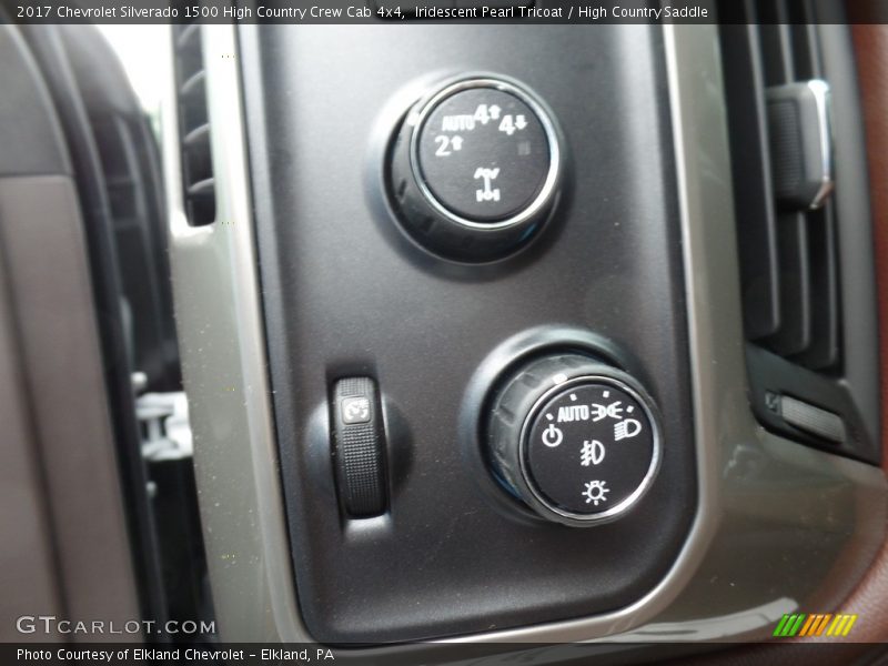 Controls of 2017 Silverado 1500 High Country Crew Cab 4x4