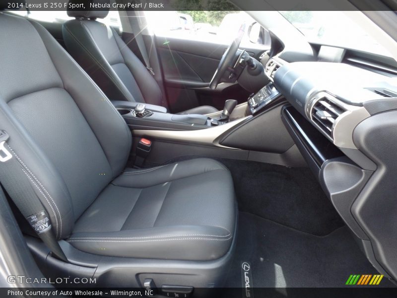 Nebula Gray Pearl / Black 2014 Lexus IS 250 F Sport