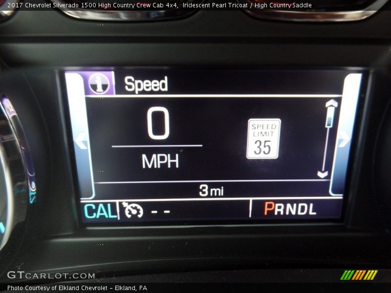 Iridescent Pearl Tricoat / High Country Saddle 2017 Chevrolet Silverado 1500 High Country Crew Cab 4x4