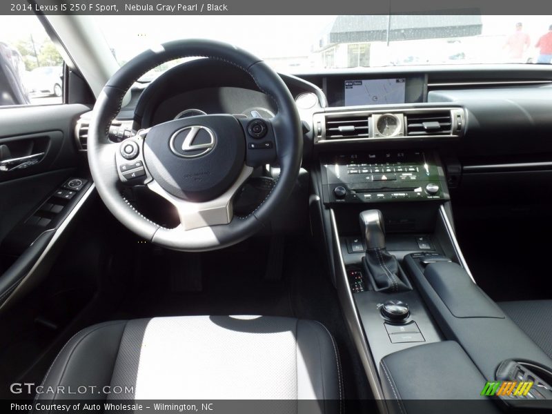 Nebula Gray Pearl / Black 2014 Lexus IS 250 F Sport