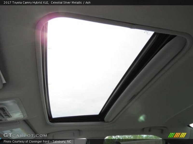 Sunroof of 2017 Camry Hybrid XLE