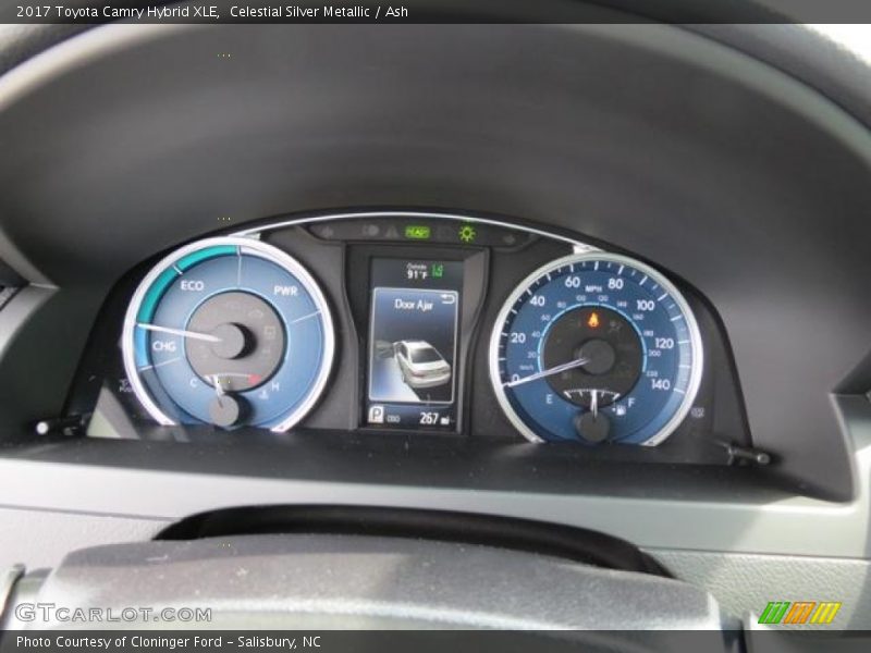  2017 Camry Hybrid XLE Hybrid XLE Gauges