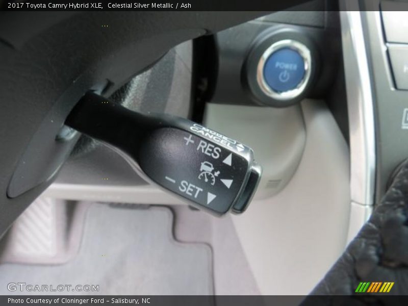 Controls of 2017 Camry Hybrid XLE