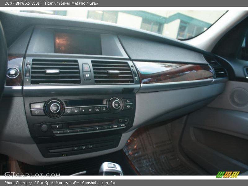Titanium Silver Metallic / Gray 2007 BMW X5 3.0si