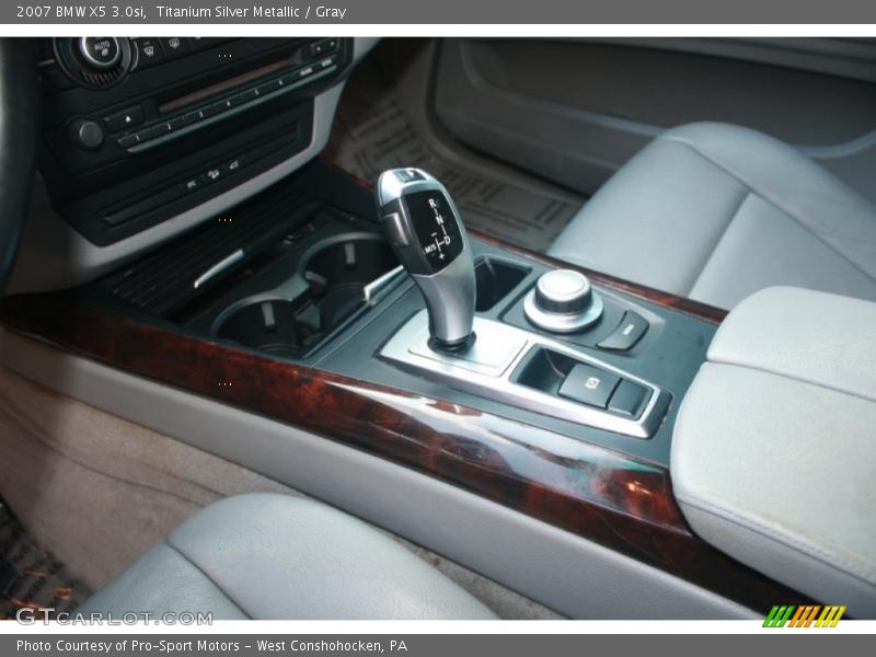 Titanium Silver Metallic / Gray 2007 BMW X5 3.0si