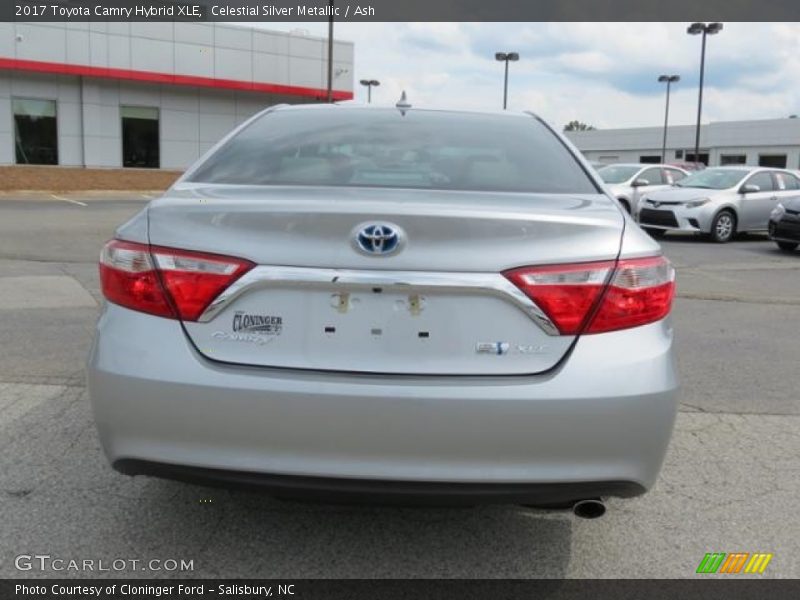 Celestial Silver Metallic / Ash 2017 Toyota Camry Hybrid XLE
