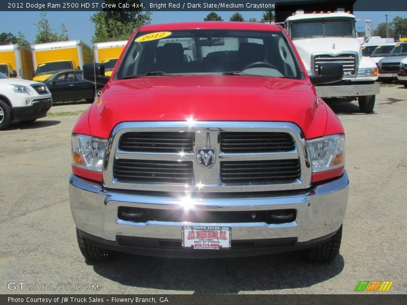 Bright Red / Dark Slate/Medium Graystone 2012 Dodge Ram 2500 HD ST Crew Cab 4x4