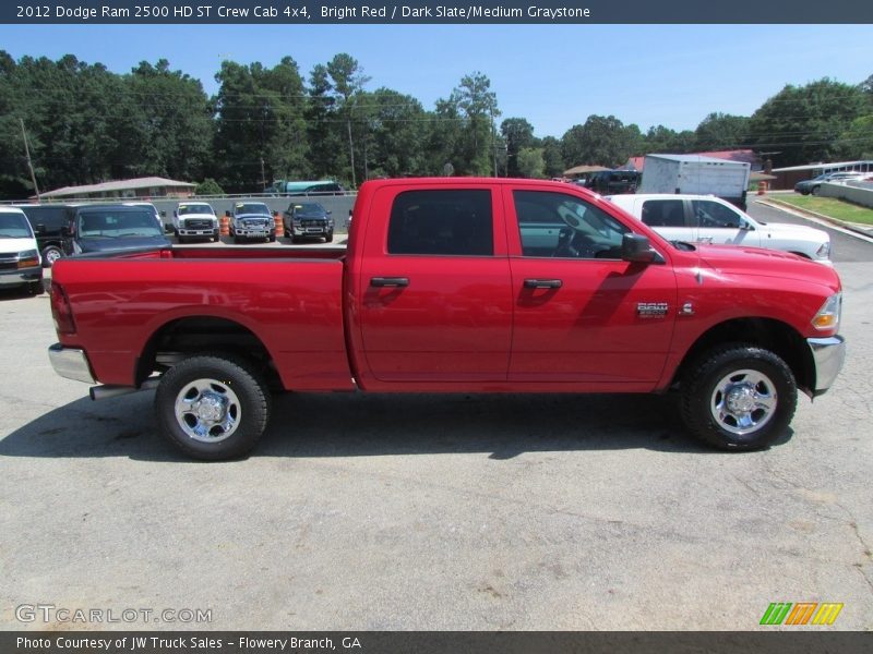 Bright Red / Dark Slate/Medium Graystone 2012 Dodge Ram 2500 HD ST Crew Cab 4x4
