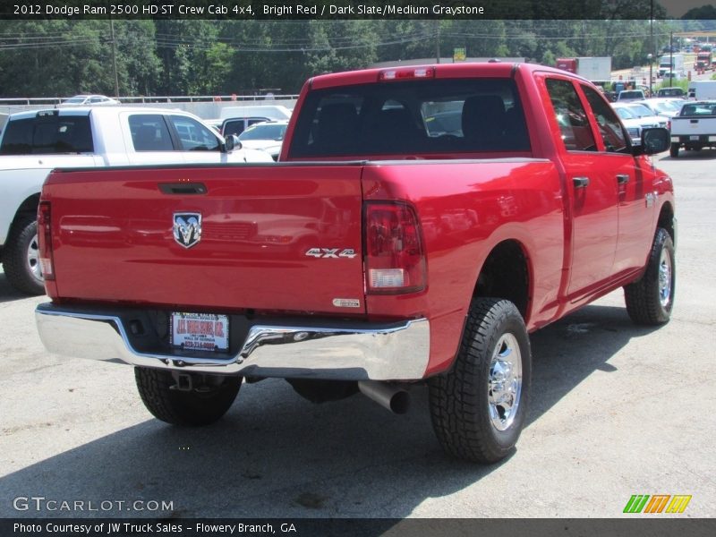 Bright Red / Dark Slate/Medium Graystone 2012 Dodge Ram 2500 HD ST Crew Cab 4x4