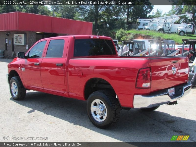 Bright Red / Dark Slate/Medium Graystone 2012 Dodge Ram 2500 HD ST Crew Cab 4x4