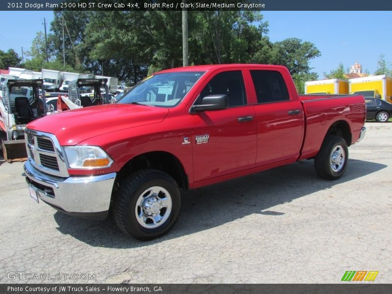 Bright Red / Dark Slate/Medium Graystone 2012 Dodge Ram 2500 HD ST Crew Cab 4x4