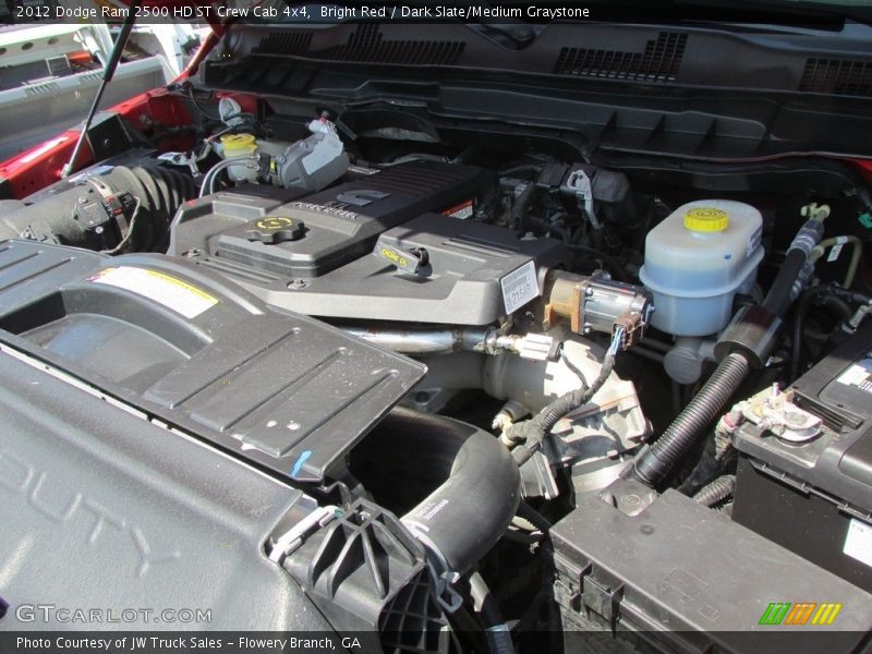 Bright Red / Dark Slate/Medium Graystone 2012 Dodge Ram 2500 HD ST Crew Cab 4x4
