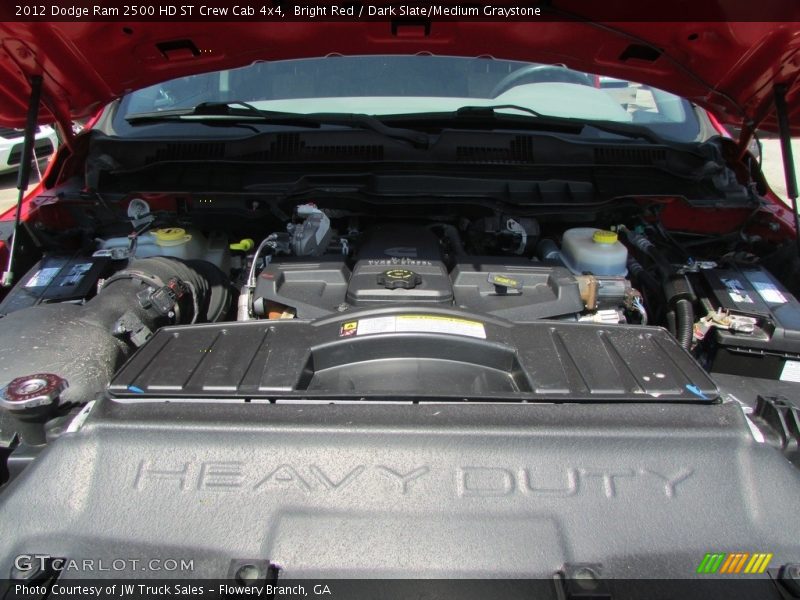 Bright Red / Dark Slate/Medium Graystone 2012 Dodge Ram 2500 HD ST Crew Cab 4x4