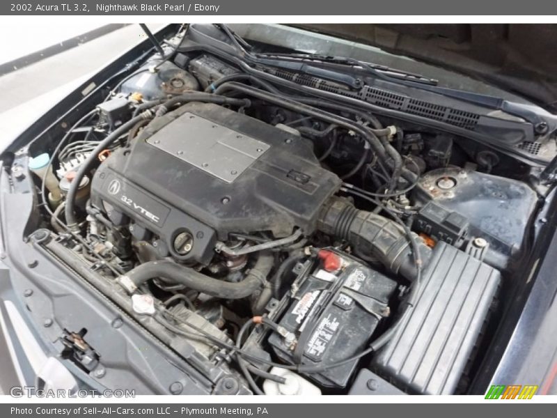 Nighthawk Black Pearl / Ebony 2002 Acura TL 3.2
