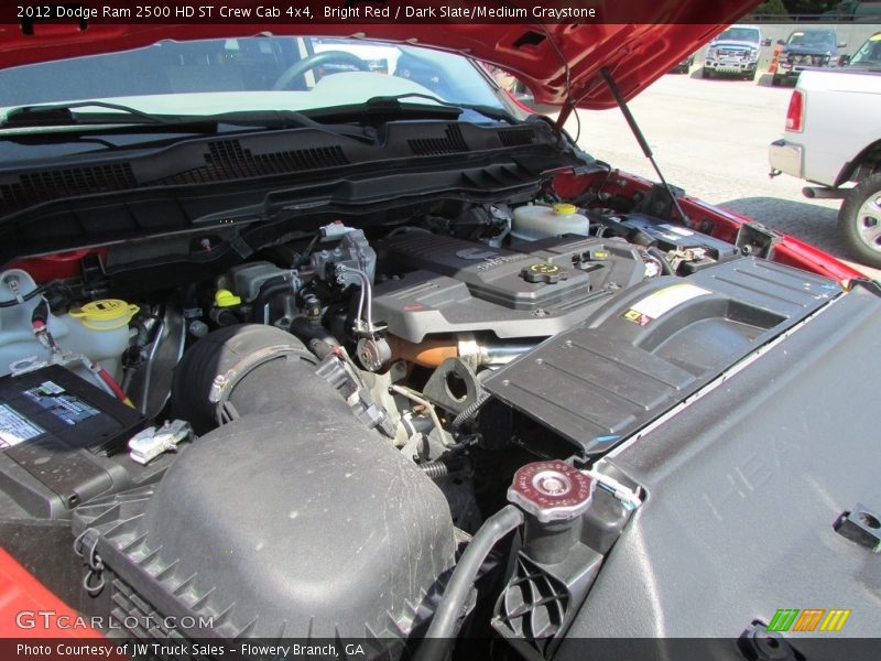 Bright Red / Dark Slate/Medium Graystone 2012 Dodge Ram 2500 HD ST Crew Cab 4x4