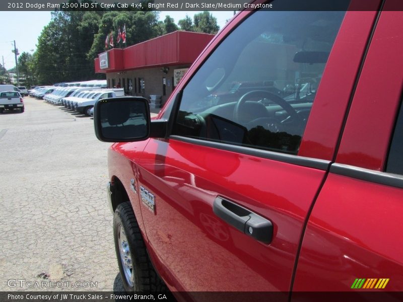 Bright Red / Dark Slate/Medium Graystone 2012 Dodge Ram 2500 HD ST Crew Cab 4x4