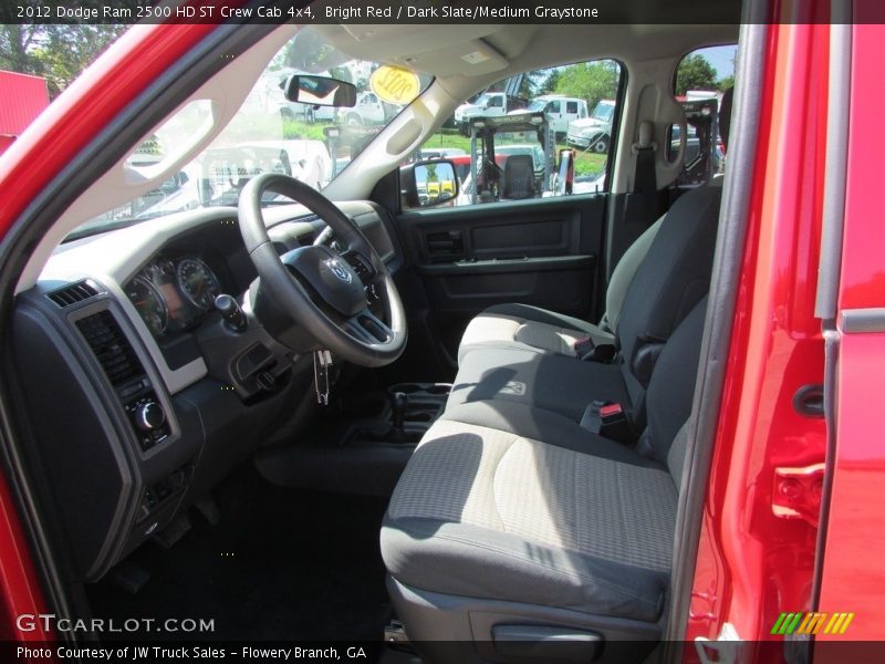 Bright Red / Dark Slate/Medium Graystone 2012 Dodge Ram 2500 HD ST Crew Cab 4x4