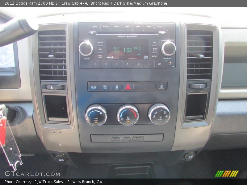 Bright Red / Dark Slate/Medium Graystone 2012 Dodge Ram 2500 HD ST Crew Cab 4x4