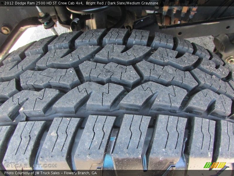 Bright Red / Dark Slate/Medium Graystone 2012 Dodge Ram 2500 HD ST Crew Cab 4x4