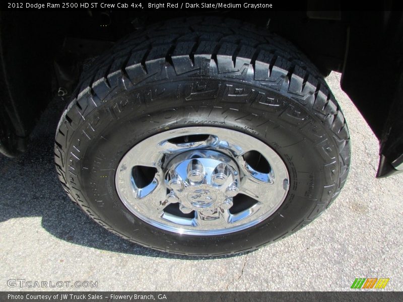 Bright Red / Dark Slate/Medium Graystone 2012 Dodge Ram 2500 HD ST Crew Cab 4x4