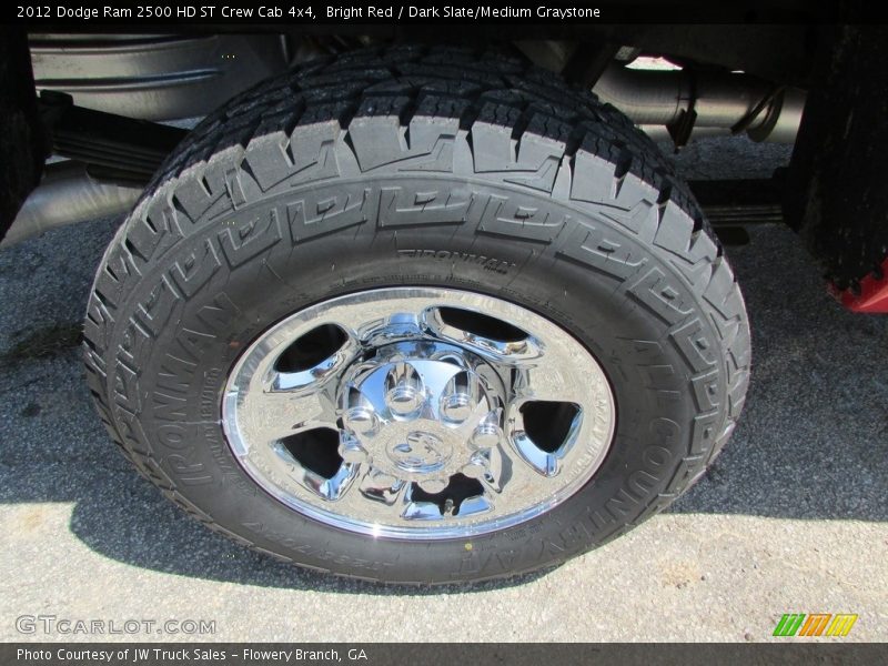 Bright Red / Dark Slate/Medium Graystone 2012 Dodge Ram 2500 HD ST Crew Cab 4x4
