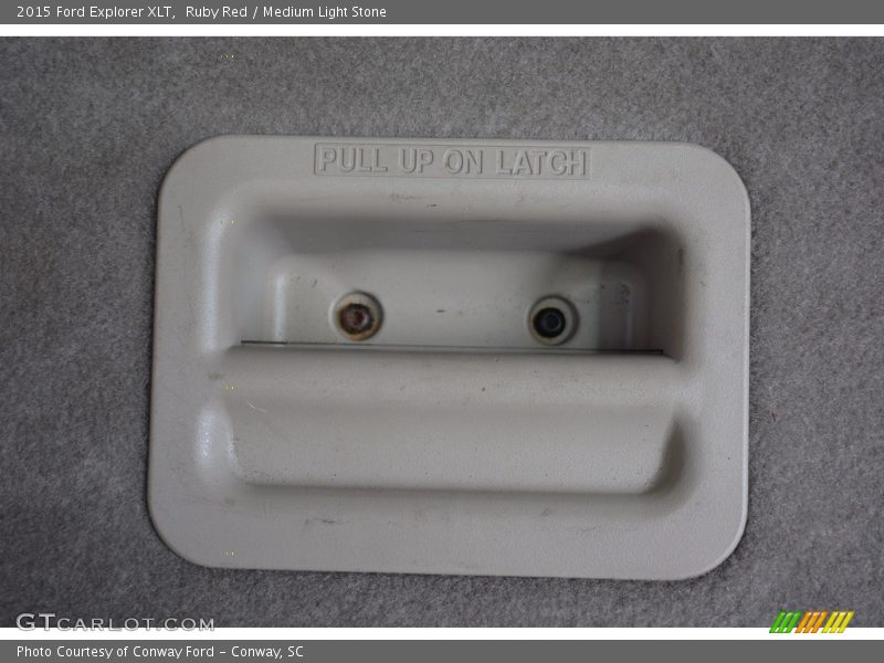 Ruby Red / Medium Light Stone 2015 Ford Explorer XLT
