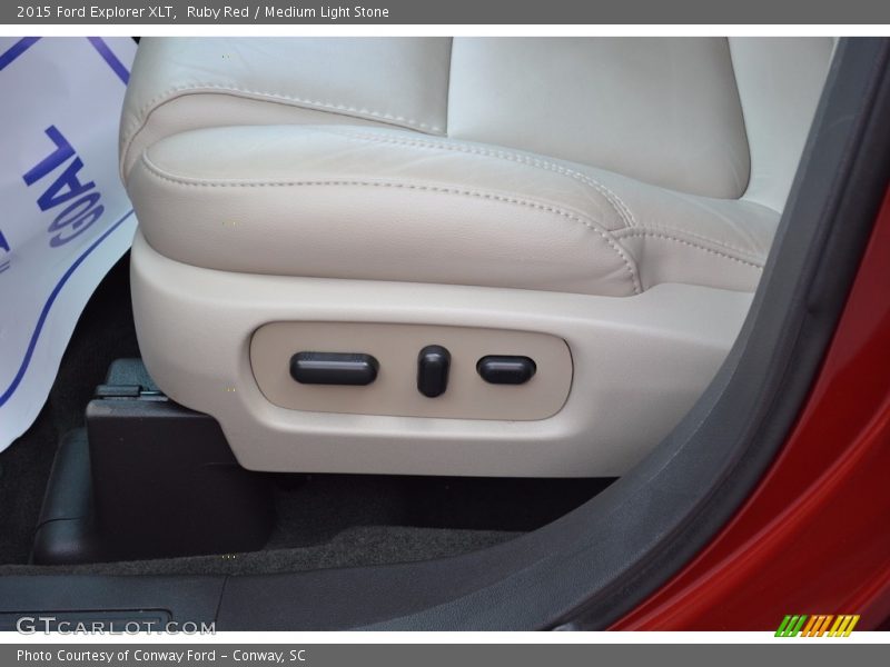 Ruby Red / Medium Light Stone 2015 Ford Explorer XLT