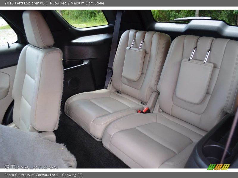 Ruby Red / Medium Light Stone 2015 Ford Explorer XLT