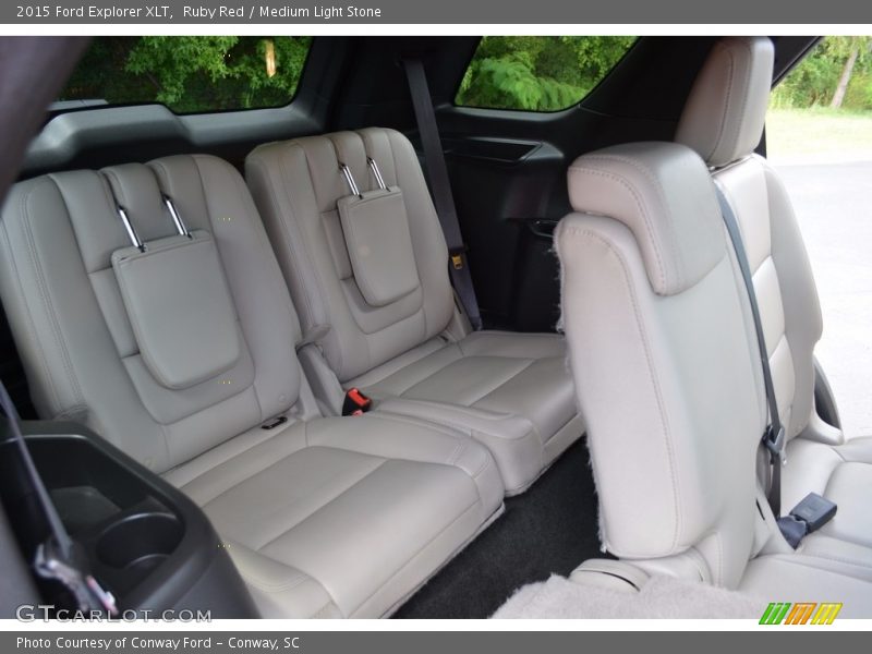 Ruby Red / Medium Light Stone 2015 Ford Explorer XLT