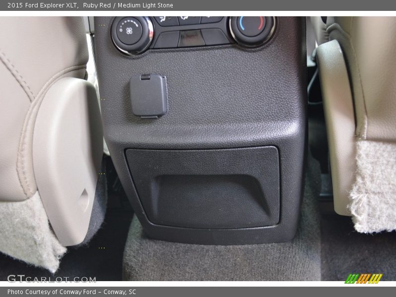 Ruby Red / Medium Light Stone 2015 Ford Explorer XLT