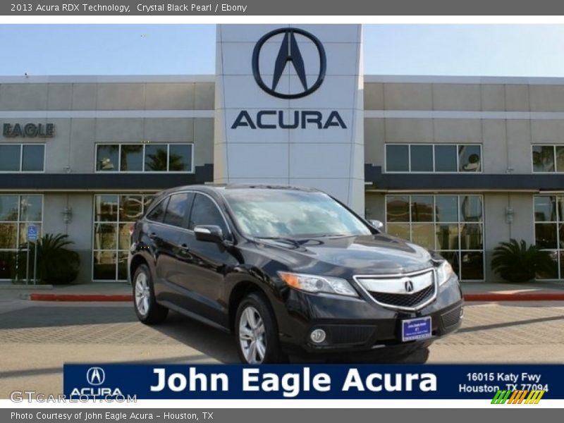 Crystal Black Pearl / Ebony 2013 Acura RDX Technology
