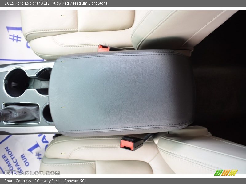 Ruby Red / Medium Light Stone 2015 Ford Explorer XLT