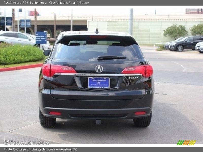Crystal Black Pearl / Ebony 2013 Acura RDX Technology